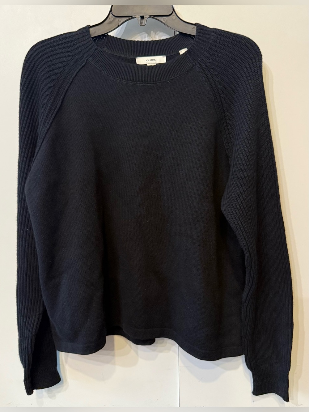 Vince Black Crewneck Sweater. NWT